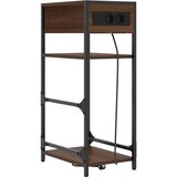  Noćni ormar Smeđi hrast 40 x 27 x 76 cm Konstruirano drvo | shoptok.hr