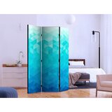 Artgeist Paravan Azure Pixel, 3-Delni, Dvostranski | Shoptok.si