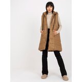 Och Bella Vest-TW-KZ-BI-82019.09-light brown | Shoptok.si