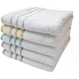 Esposa BRISAČA ZA TUŠIRANJE COLORS bela, barve petroleja 70/130 cm | Shoptok.si