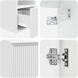  Set ormarića za kupaonicu 3 kom. Bijela visokog sjaja | shoptok.hr