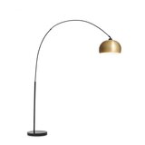 Besoa Amara, namizna svetilka, pozlačeno senčilo, marmorni podstavek, E27, omrežni kabel: 2 m, zlata | Shoptok.si