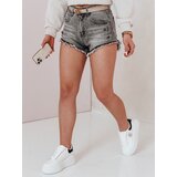 DStreet Spodenki damskie jeansowe SHORT LIFE szare | Shoptok.si