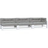  Jastuci za palete 7 kom sivi od tkanine | shoptok.hr