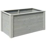 x Visoka greda Cardus (150 x 76 x79 cm, lesena, siva)