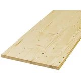 EXCLUSIVHOLZ Masivna drvena lijepljena ploča (Smreka/jela, 800 x 200 x 28 mm)