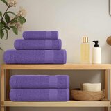  Ručnici FROGN 4 kom ljubičasti 100x200 cm 360 g/m² | shoptok.hr