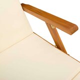  Zložljiv in nagibni ležalnik 55 x 146 x 91 cm, (5000269160) | Shoptok.si
