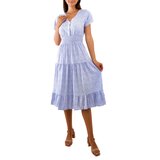 Gemre Generoso purple floral dress | ePonuda.com