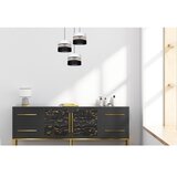  Luster na sajli CORAL 3xE27/60W/230V crno-beli | Eponuda.com