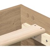  Krevetna konstrukcija Hrast artisan Konstruirano drvo | shoptok.hr