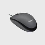 Logitech Miš usb 3tipke optički žični M90 Logitech crno/sivi blister | Shoptok.si