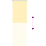 Rolo zavjesa za zamračivanje žuta 50x150 cm širina tkanine 45,7 cm poliester | shoptok.hr