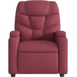  Naslonjač od tkanine crvena boja vina | shoptok.hr