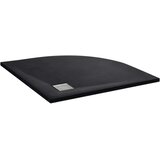 Kad za tuš SMC črna 90x90 cm | Shoptok.si