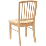  Trpezarijske stolice 2 pcs Prirodna 50 x 52,5 x 91 cm | Eponuda.com