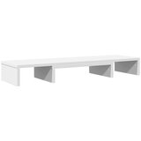  Stalak za monitor podesivi bijeli 80 x 24 x 10 5 cm drveni | shoptok.hr