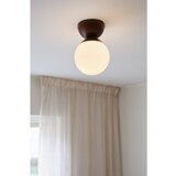 Jotex Bela/rjava stropna svetilka iz opalnega stekla ø 15 cm Leah – | Shoptok.si