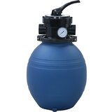  Pješčani filtar za bazen s ventilom s 4 položaja plavi 300 mm Cijene