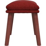  Tabure crvena boja vina 45 x 29,5 x 35 cm od tkanine | Eponuda.com