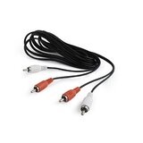 Gembird Audio kabl RCA stereo CCA-2R2R-5M, 5m, RCAx2 to RCAx2 Cijene