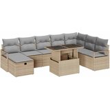  Sjedeća garnitura za vrt 9 kom. poliratan 55 x 55 x 37 cm | shoptok.hr