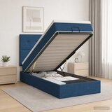  od pjene s madracem i LED-om Plava 100 x 200 cm Tkanina | shoptok.hr