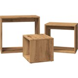  Uklapajući stolići boja hrasta artisan 3 kom konstruirano drvo | shoptok.hr