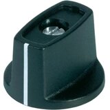 OKW dugme sa zatikom promjera 31 mm crna promjer osi 6 mm Cijene