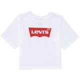 Levi's Majice s kratkimi rokavi LIGHT BRIGHT HIGH RISE TOP Bela | Shoptok.si