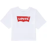 Levi's Majice s kratkimi rokavi LIGHT BRIGHT HIGH RISE TOP Bela