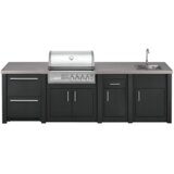Grandpro Letna kuhinja 310 ALU Series - Graphite + Crossray 4 [SGCR3SFDD1] | Shoptok.si