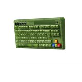 8BitDo Retro mehanska tipkovnica Xbox Edition z ISO QWERTZ razporeditvijo zelene barve | Shoptok.si