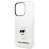 Karl Lagerfeld KLHCP14LHNCHTCT za iphone 14 pro prozorna silikonska zaščita - iml nft choupette | Shoptok.si