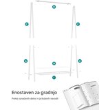 Songmics Obešalnik za oblačila, bela | Shoptok.si