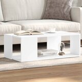  Stolić za kavu bijeli 89,5x48x30 cm od konstruiranog drva | shoptok.hr