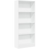 Maison Chic Knjižna omara - Knjižni regal bela 60x24x143 cm inženirski les, (21725760) | Shoptok.si