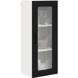 vidaXL Zidni kuhinjski ormarić Crna 40 x 31 x 100 cm Konstruirano drvo | shoptok.hr