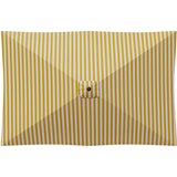  Vrtni suncobran 200 x 300 cm Poliester Pravokutni Žuta i bijela | Shoptok.si