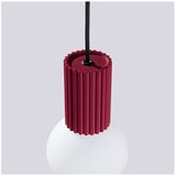 Nice Lamps Bordo rdeča viseča svetilka s steklenim senčilom ø 12 cm Orbital – | Shoptok.si