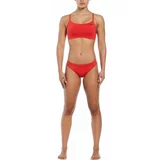 Nike ESSENTIALS SPORTS BIKINI Ženski dvodijelni kupaći kostim, crvena, veličina