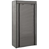 vidaXL 282430 shoe cabinet with cover grey 58x28x106 cm fabric | shoptok.hr
