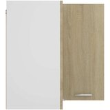 vidaXL viseći kutni ormarić boja hrasta sonome 57x57x60 cm od iverice | shoptok.hr