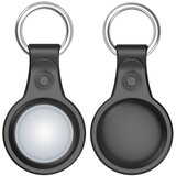 Dux ducis set 4 kosi silikonski gibljivi ovitek za ključe Apple AirTag (črna / zelena / roza / modra) | Shoptok.si