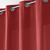Douceur d intérieur Rdeča zavesa iz mikrovlaken 140x260 cm Absolu – | Shoptok.si