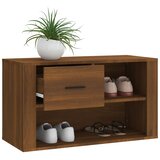 Ormarić za cipele smeđi hrast 80x35x45 cm konstruirano drvo | Eponuda.ba