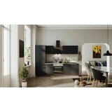 Flex-Well Kuhinjski Blok Z Aparati Capri, Črna, Barva Hrasta Cene