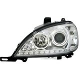 Oem Kristalni LED farovi Mercedes ML W163 (1998-2001), Hrom | Eponuda.com