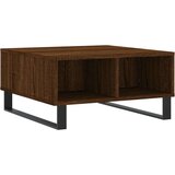  Stolić za kavu smeđa boja hrasta 60x60x30 cm konstruirano drvo | shoptok.hr