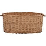  Košara za drva za ogrjev s ručkama 78x54x34 cm od prirodne vrbe | shoptok.hr